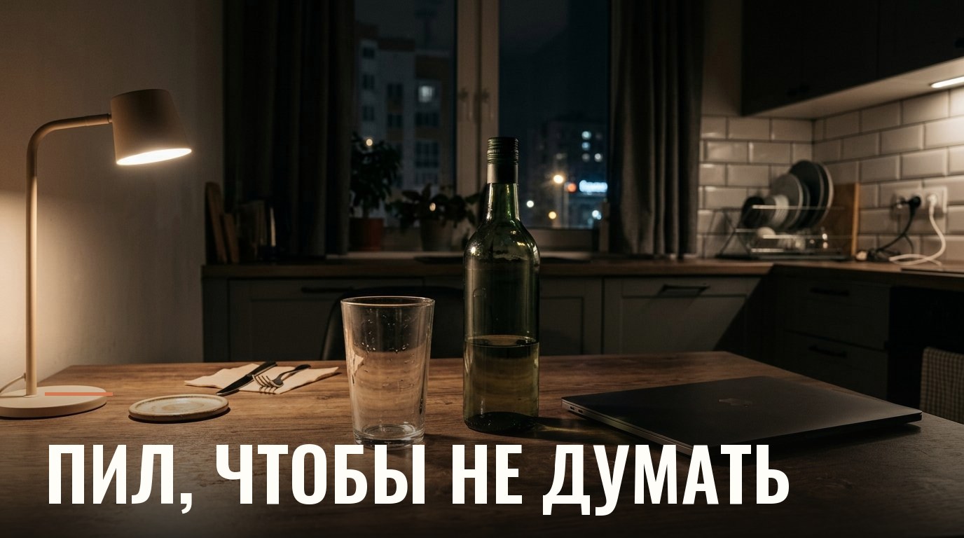 Я снимал напряжение алкоголем и называл это отдыхом