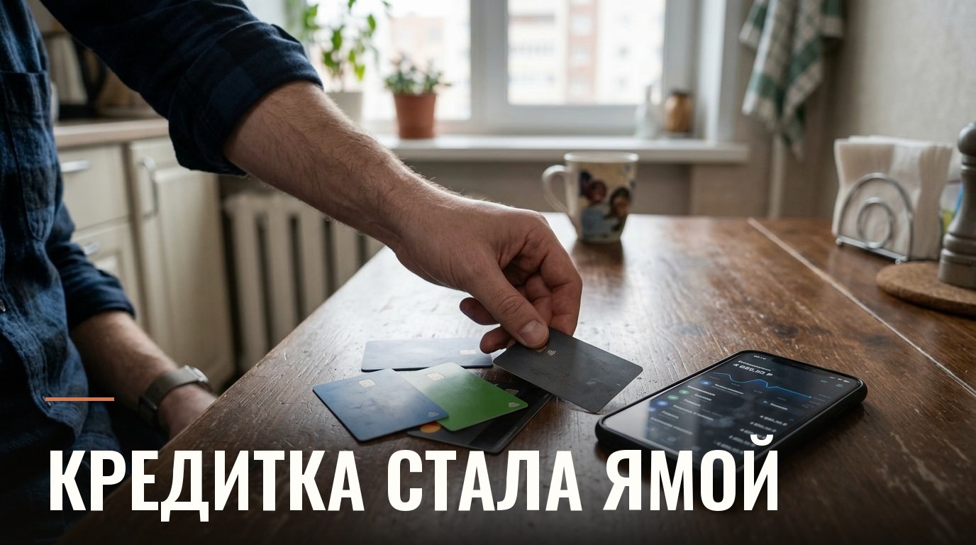 Кредитка была подушкой безопасности. Стала ямой