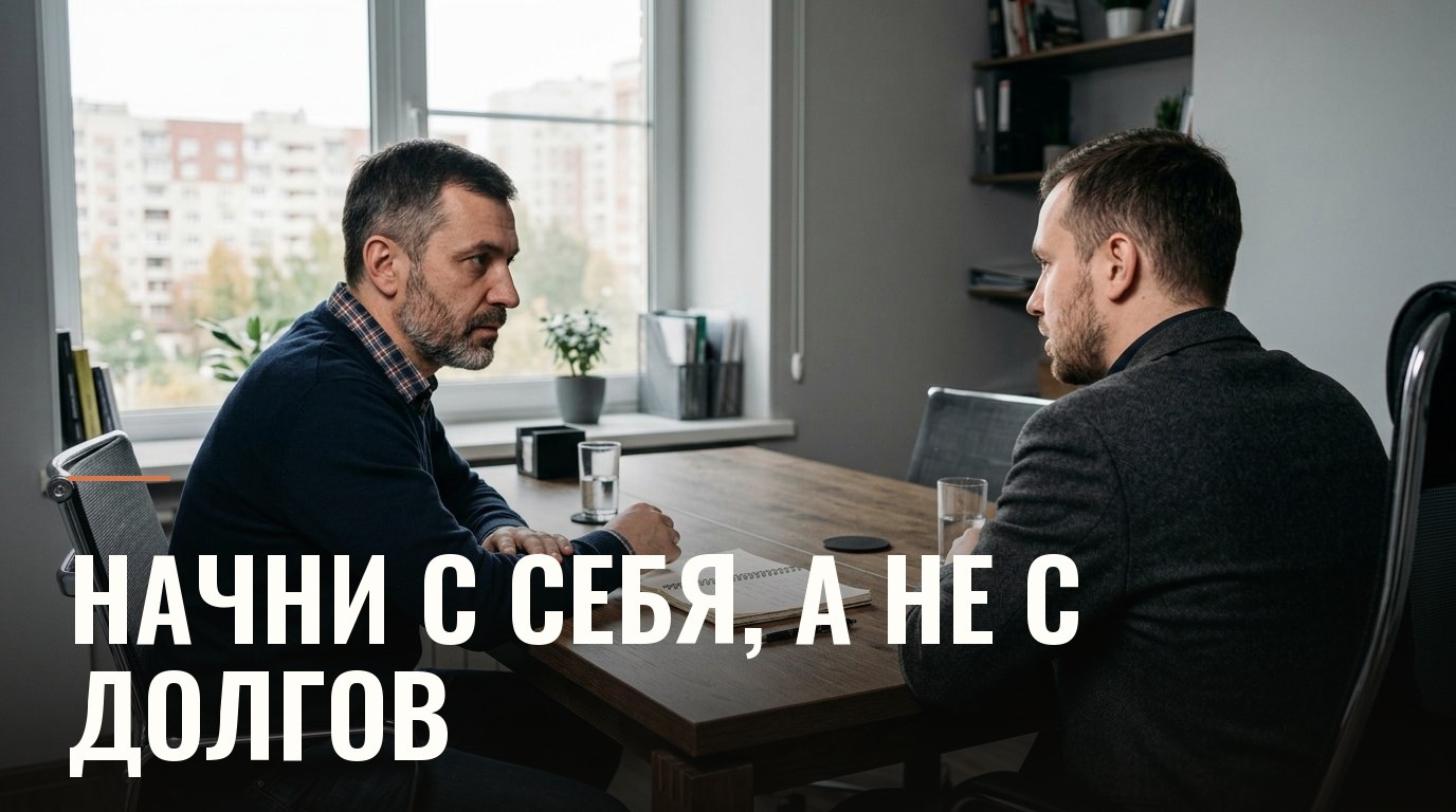 Мне сказали: «Начни с себя». Я разозлился